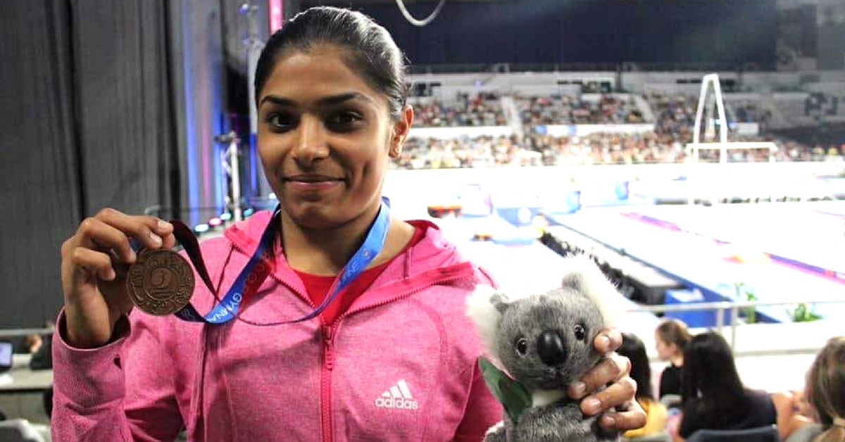 Hyderabad Girl Scripts History, Wins India’s First Gymnastics Medal in World Cup!