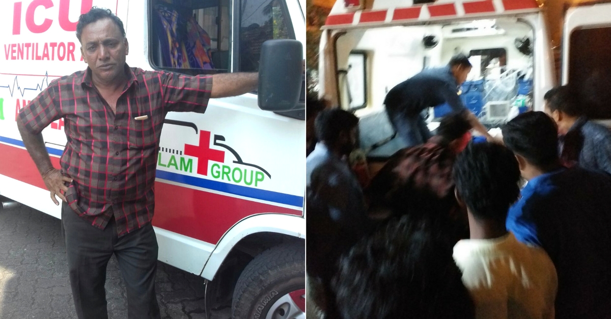 This Ambulance Driver Covered 425 Km in 5 Hours to Save a Life. For Free!