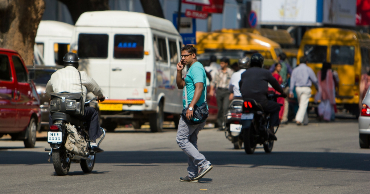 Don’t Use Your Phone the Next Time You Cross the Road, Kolkata Cops Will Confiscate It