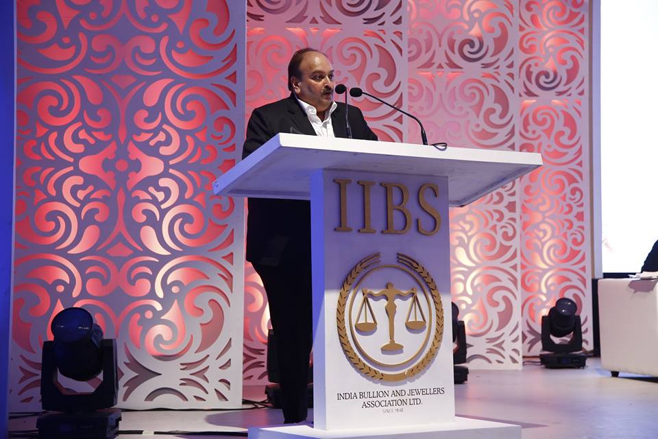 Mehul Choksi (Source: Facebook/India Bullion and Jewellers Association Ltd)