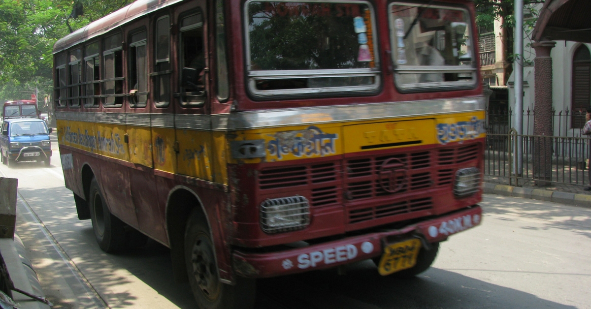 Mrs Poddar is the only woman in Kolkata to drive a minibus. Representative image only. Image Courtesy: Wikimedia Commons.