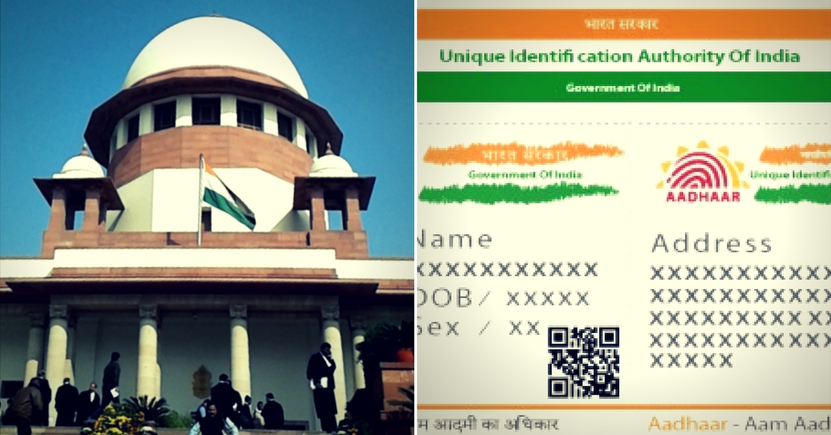 The Supreme Court has mandated linking the Aadhar Card by the 31st of March 2018. Representative image only. Image Courtesy: Wikimedia Commons.