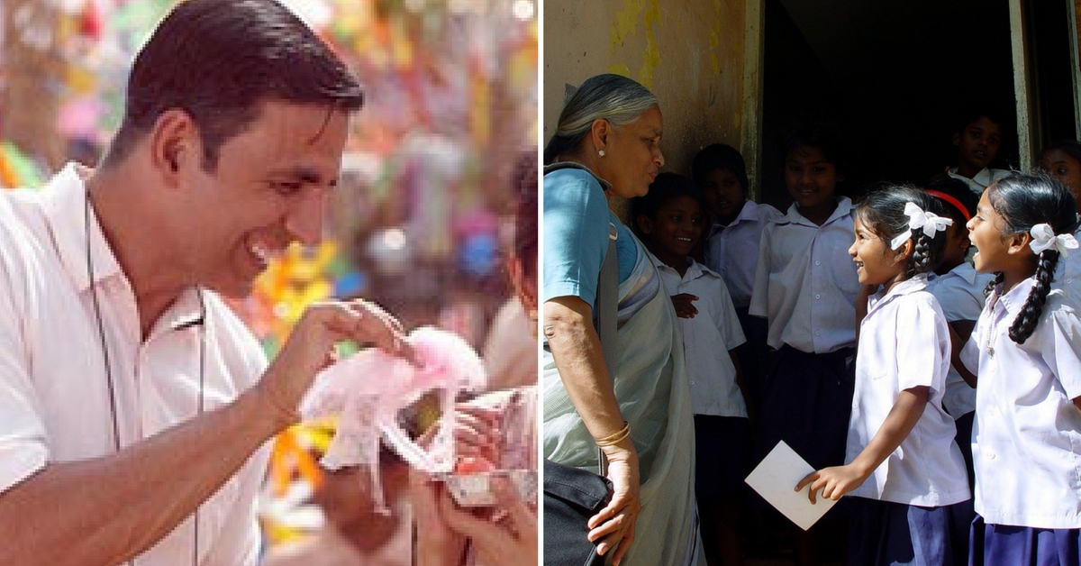 WATCH | 'PadMan' Akshay Kumar-Radhika Apte's romance in 'Aaj Se Teri' song  reminds us that love lies in simplest things