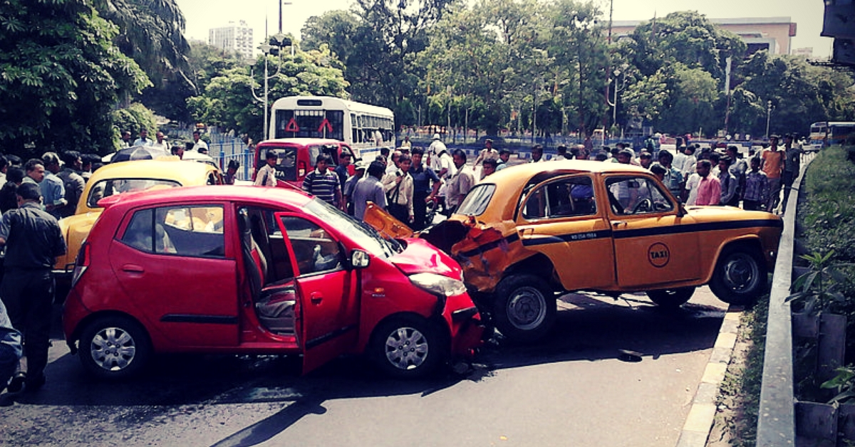 There are thousands of road accidents a year, and many are caused by speed-breakers.Representative image only. Image Courtesy: Wikimedia Commons.