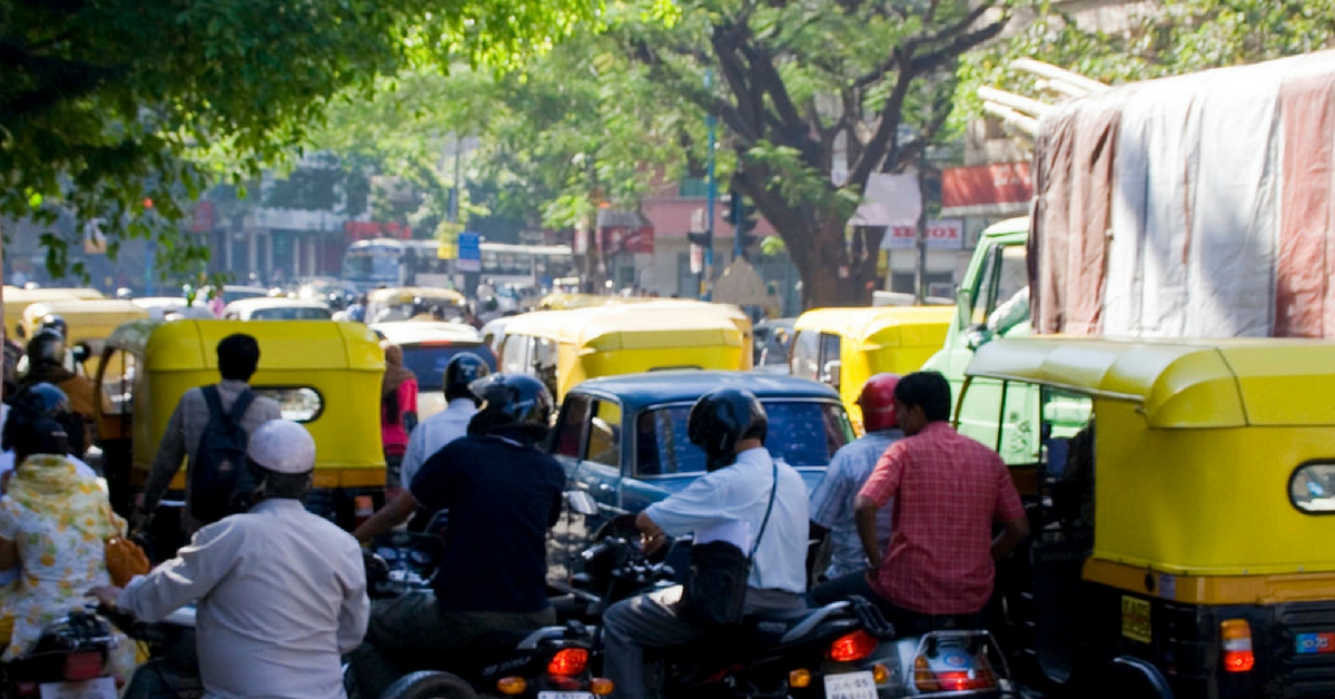 With the density of traffic we have in India, using the phone while driving or riding is a death-wish.Representative image only. Image Courtesy: Flickr.