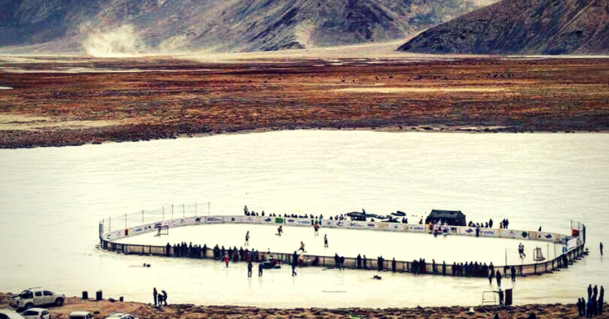 Winter Sports: Ladakh Now Has The ‘Highest’ Ice-Rink in The World