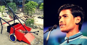 15-Year-Old Mathura Boy Invents Unique Garbage-Collecting Cart!