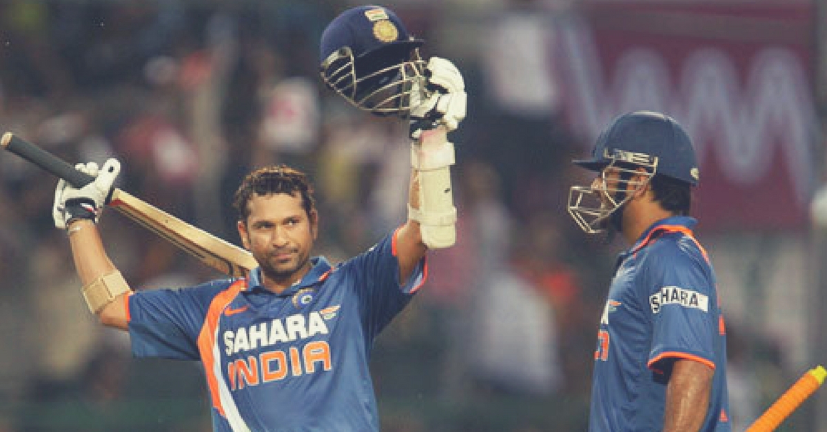 On This Day: Sachin Became The First Batsman in History to Reach 200 in An ODI