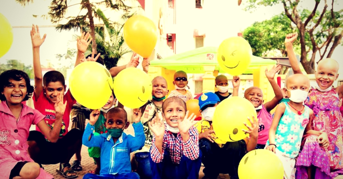 Children suffering from cancer have to undergo chemotherapy, and other treatments, which can take a toll on them. Image Courtesy: St Jude India ChildCare Centres.