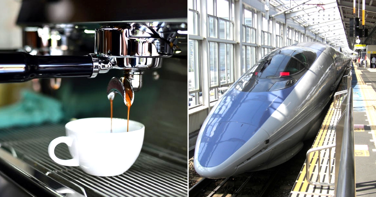 Enjoy a cup of your favourite brew, on the bullet train. Representative image only. Image Courtesy: Pexels.