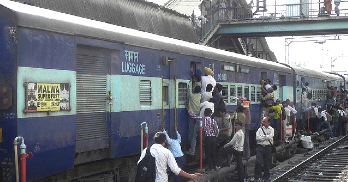 Fining ticket-less travellers helped the Railways earn Rs 1097 crore! Representative image only. Image Courtesy; Flickr