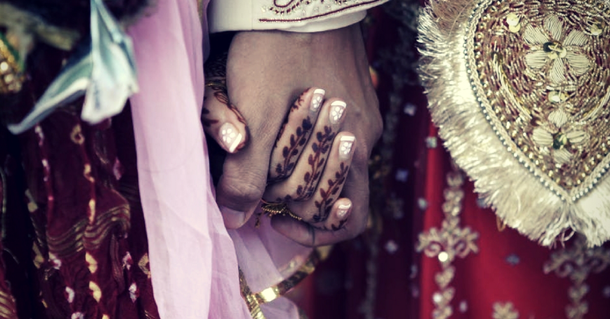 In a one-off rare instance, a priestess solemnized a wedding in Kolkata, without a Kanyadaan. Representative image only. Image Courtesy Pexels