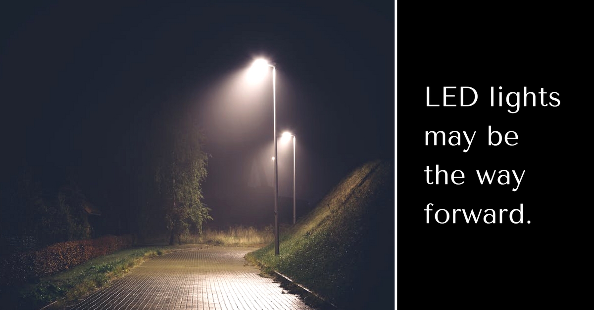 LED Street lights have many advantages over their other generic counterparts. Representative image only. Image Courtesy: Wikimedia Commons.