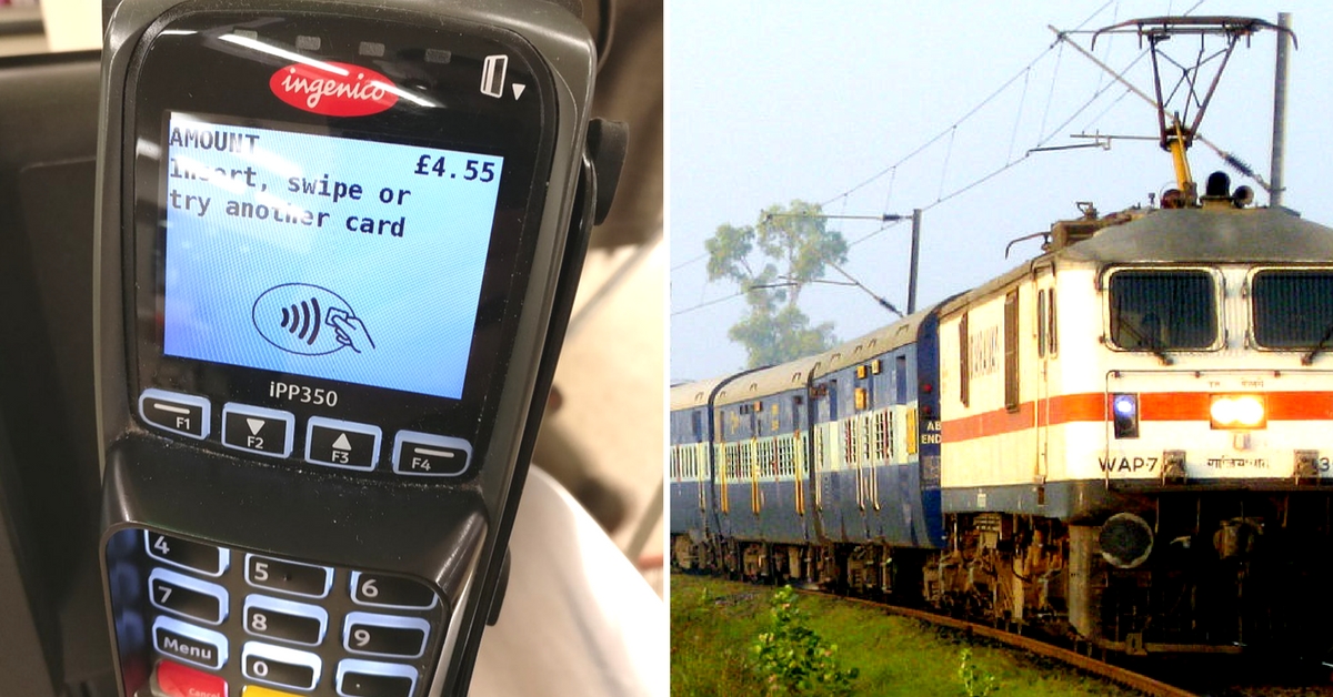 IRCTC Installs POS Machines on Trains for Compulsory Billing of Food!