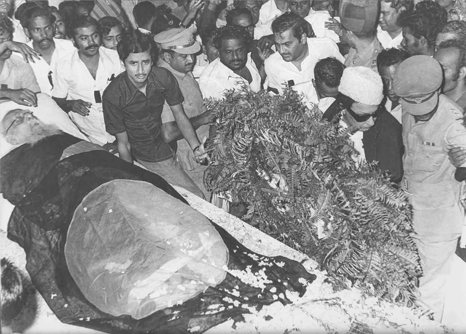 Periyar's funeral. (Source: Facebook)