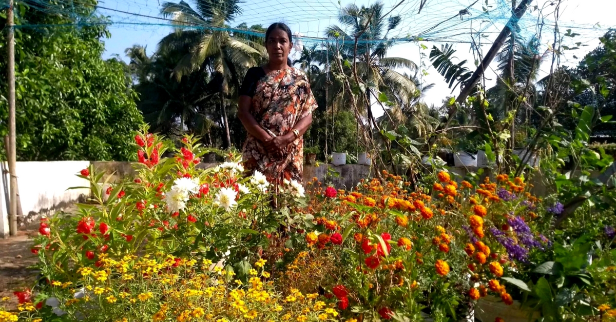 Thrissur Lady Transforms Patch of Barren Land Into Lush Award-Winning Garden!