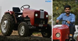 Meet The Maharashtra Team Behind World’s First Self-Driving Electric Tractor!