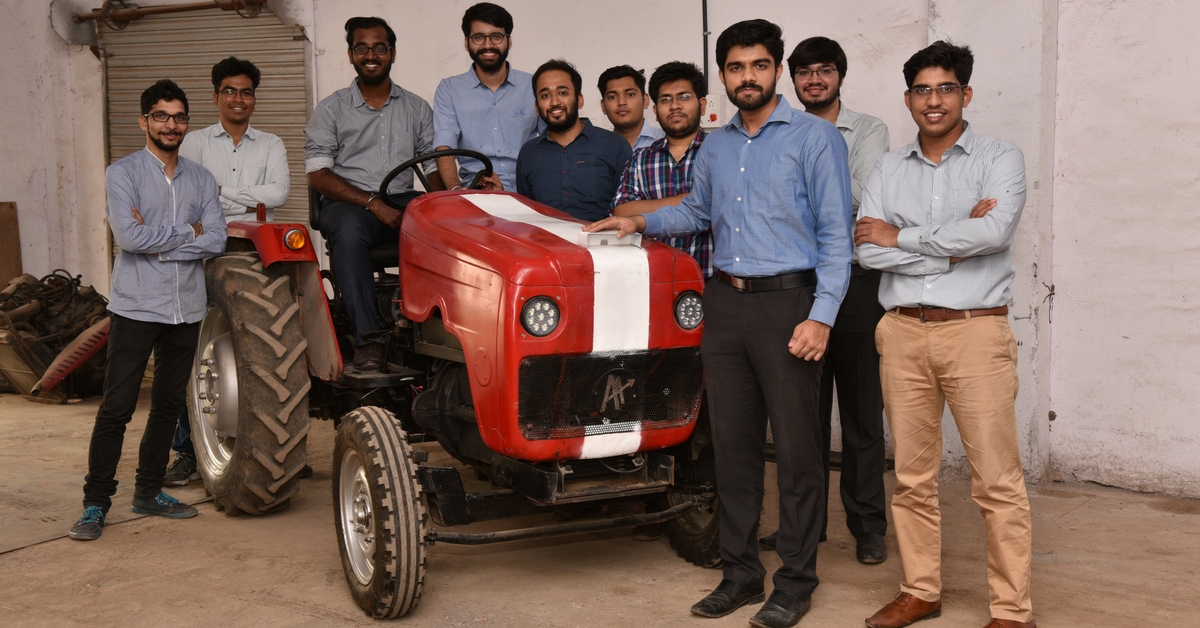 Autonomous Tractor of AutoNxt Team