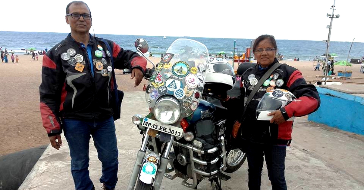 Senior Citizen Couple Kick off Retirement With Pan-India Motorcycle Expedition!