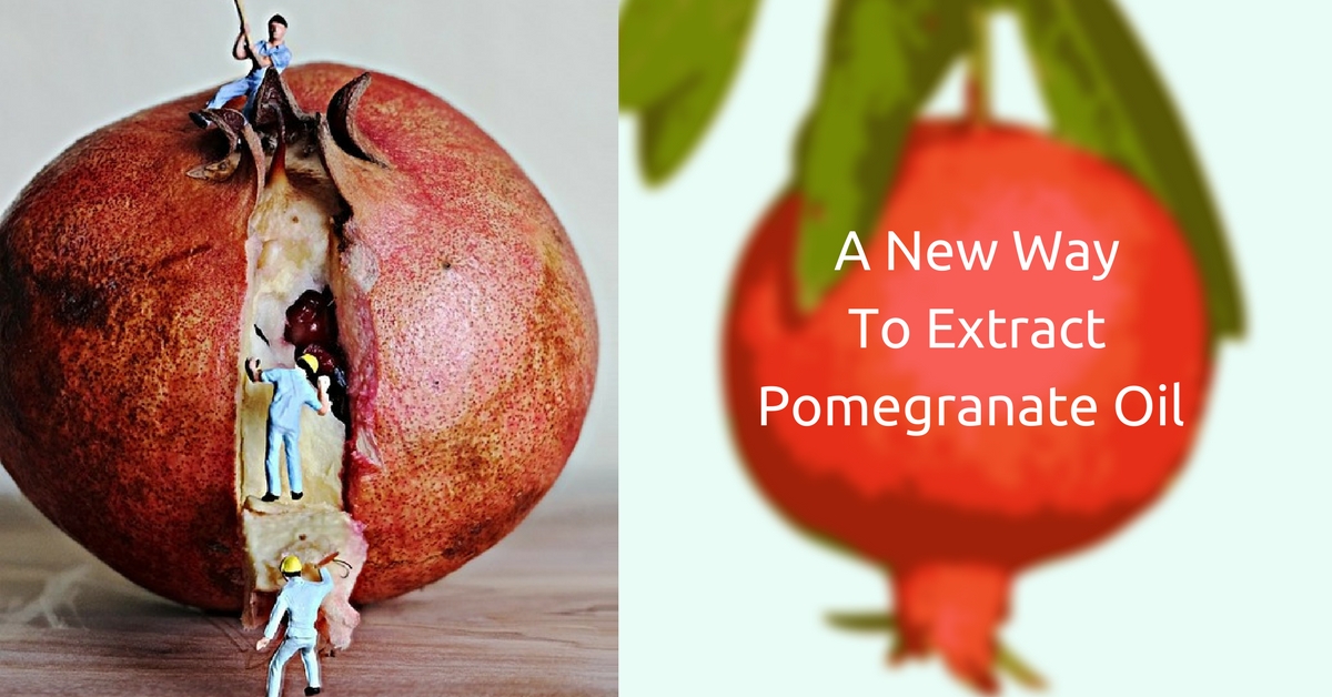 A New Way To Extract Pomegranate Oil