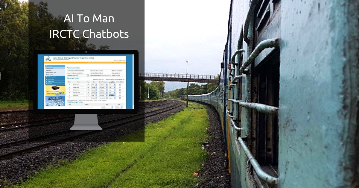 AI To Man IRCTC Chatbots