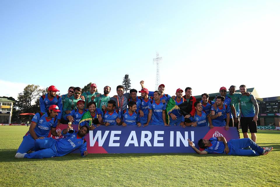 Last month the Afghan national team qualified for the 2019 World Cup. (Source: Facebook/Afghanistan Cricket Board)