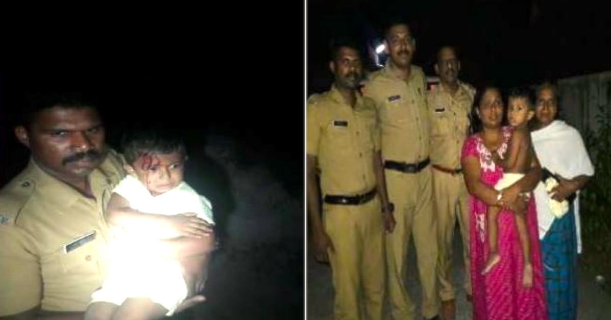 Always On-Duty: Timely Call By Kerala Cop Saves Toddler From Terrible Fate!