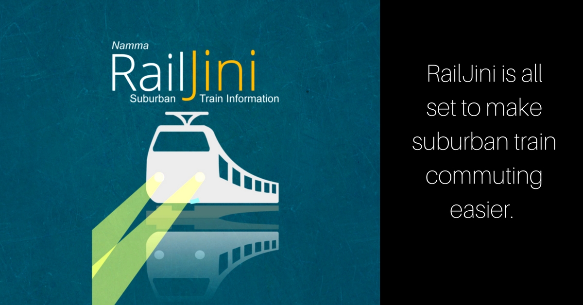 Now, all suburban and Metro details on the RailJini app for Bengaluru. Image Courtesy: RailJini App