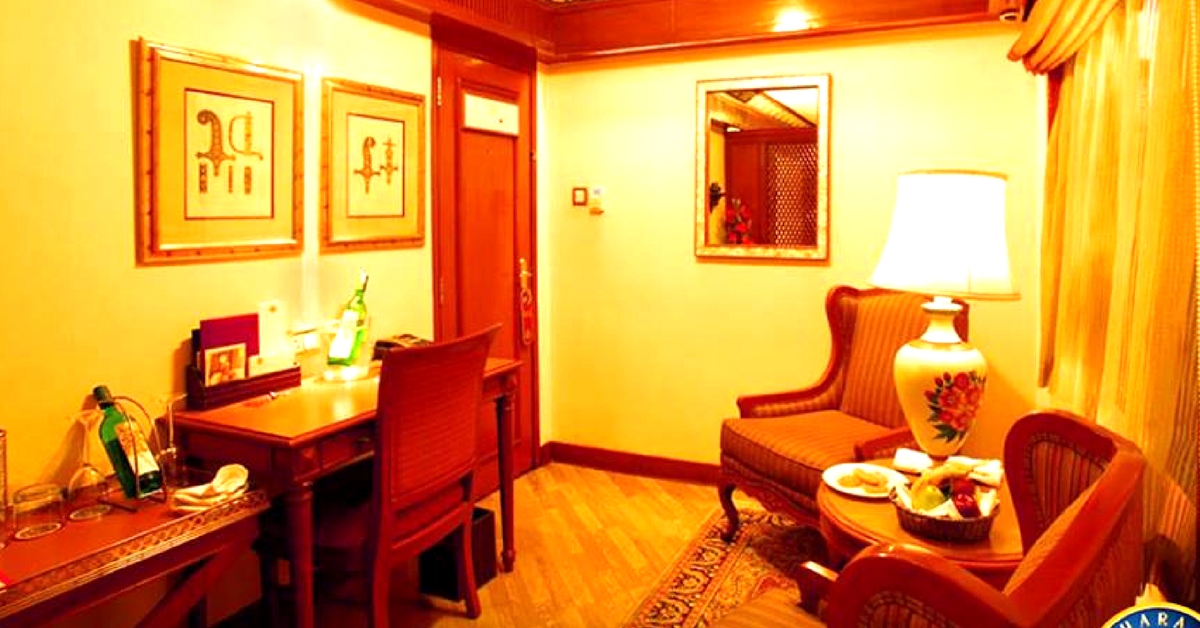 One of the most famous luxury trains, the Maharaja Express promises to cradle you in opulence. Image Courtesy: Facebook.
