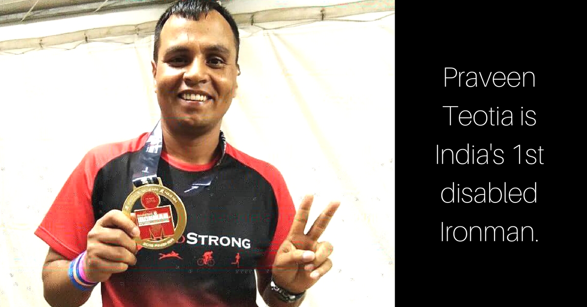 Shot 4 Times on 26/11, This Ex-Navy Commando Is India’s 1st Disabled Ironman!