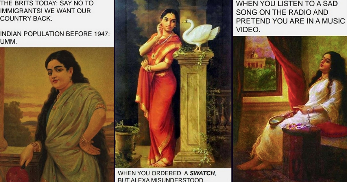 Raja Ravi Varma & Hilarious Memes: This Woman’s Insta Page Is Winning Netizens!