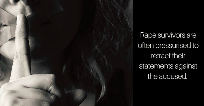 Rape Survivors Are Often Pressurised to Alter Their Statement. Representative image only. Image Courtesy:Flickr