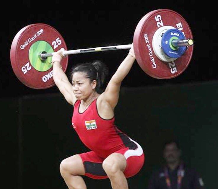 Lifting her way to glory. (Source: Facebook)