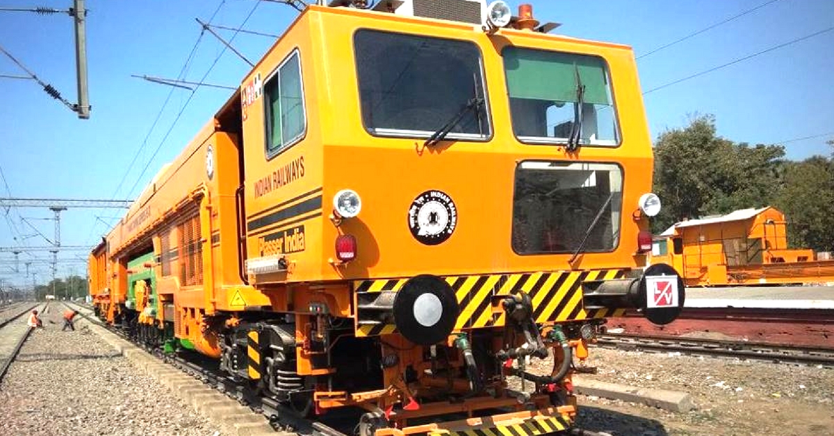 Railways Inducts Made-In-India Machines to Ensure Safety of Trains on Tracks