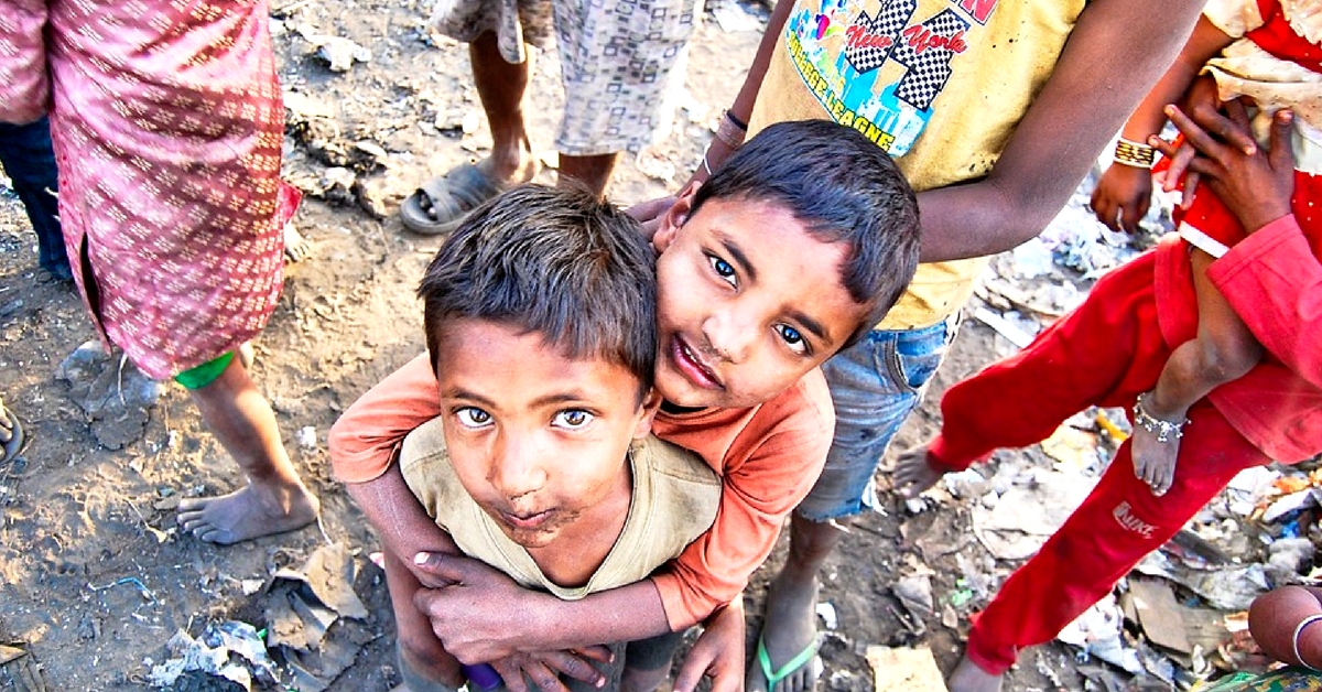 The children in the slum now have a future in school, thanks to the foundation's initiative. Representative image only. Image Courtesy:Pixabay.