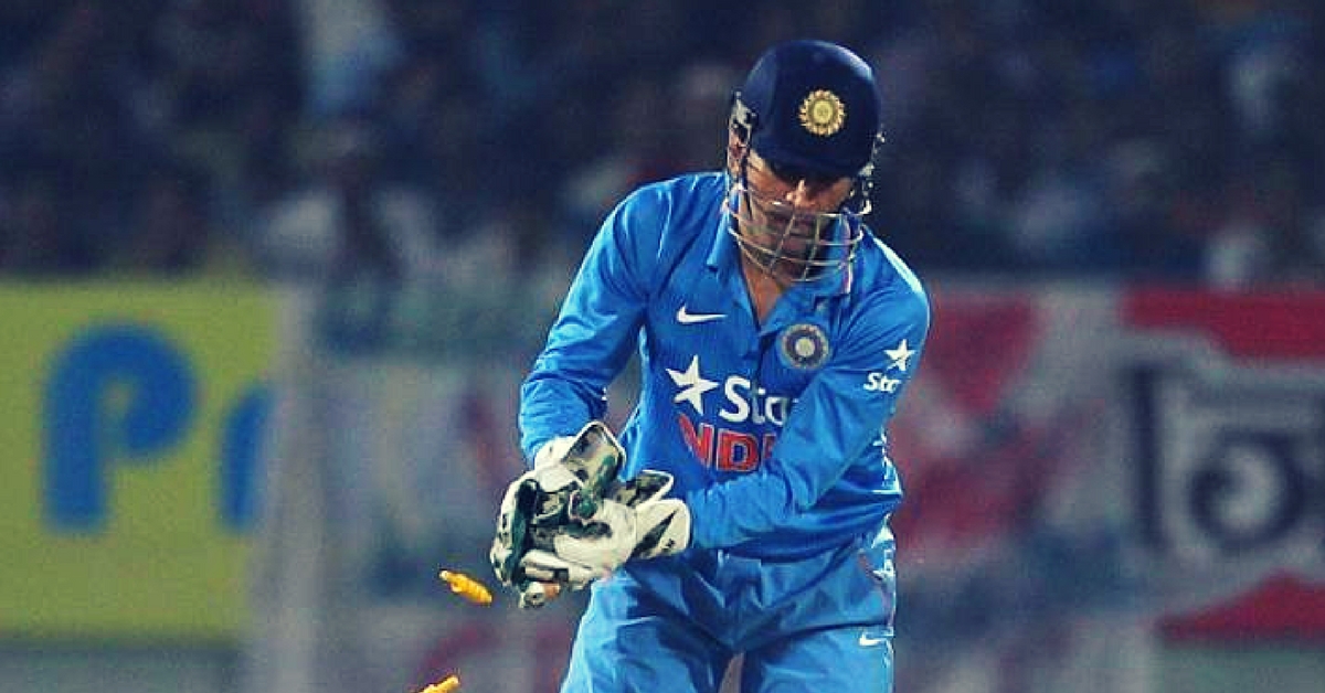Video: Dhoni Honoured with Padma Bhushan, the Same Day India Lifted The World Cup!