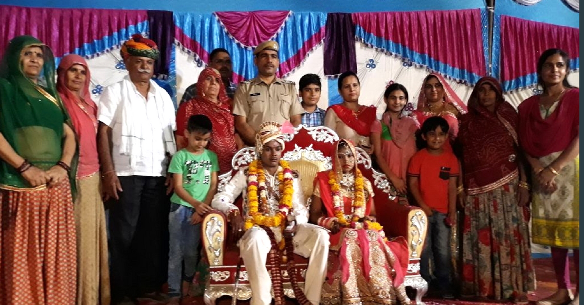 Rajasthan Police Station Adopts Debt-Ridden Village Girl, Sponsors Her Marriage!