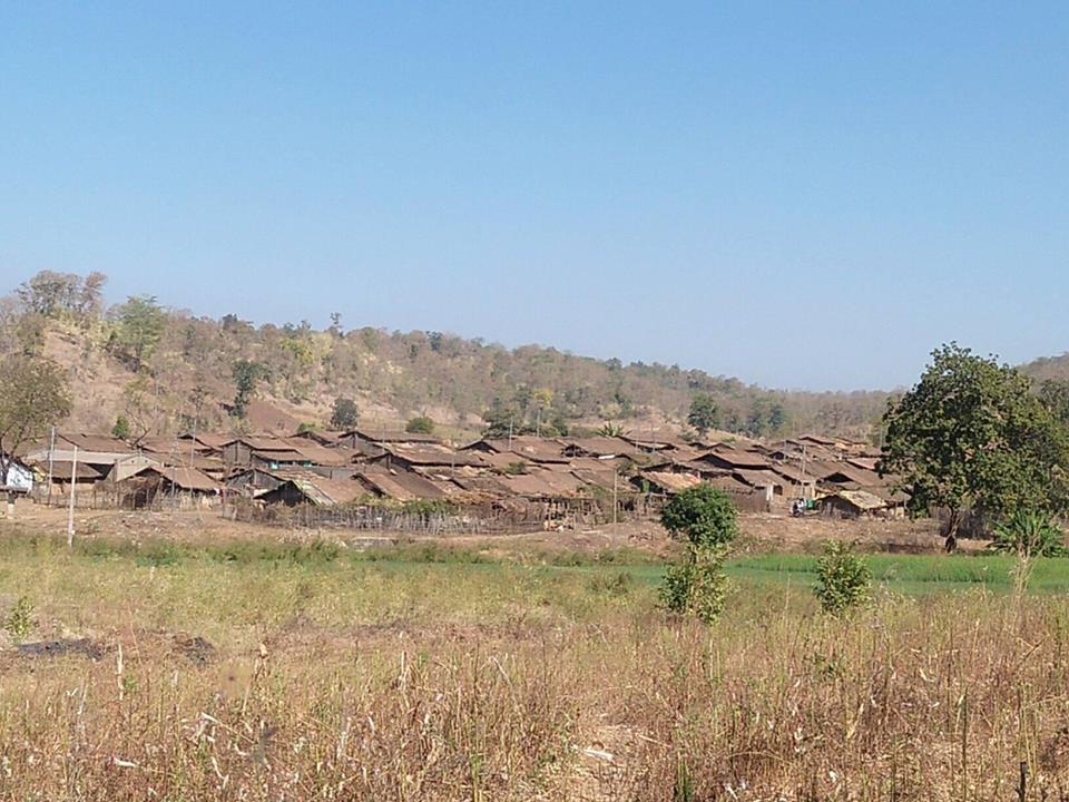 Bulumgavhan village from afar. (Source: Anand Arun Joshi)