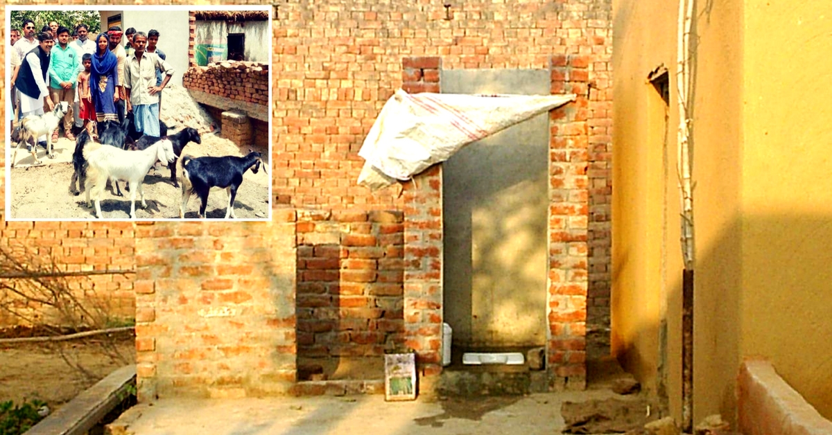 Govt. Didn’t Act, So UP Villager Sells Goats To Build a Toilet!