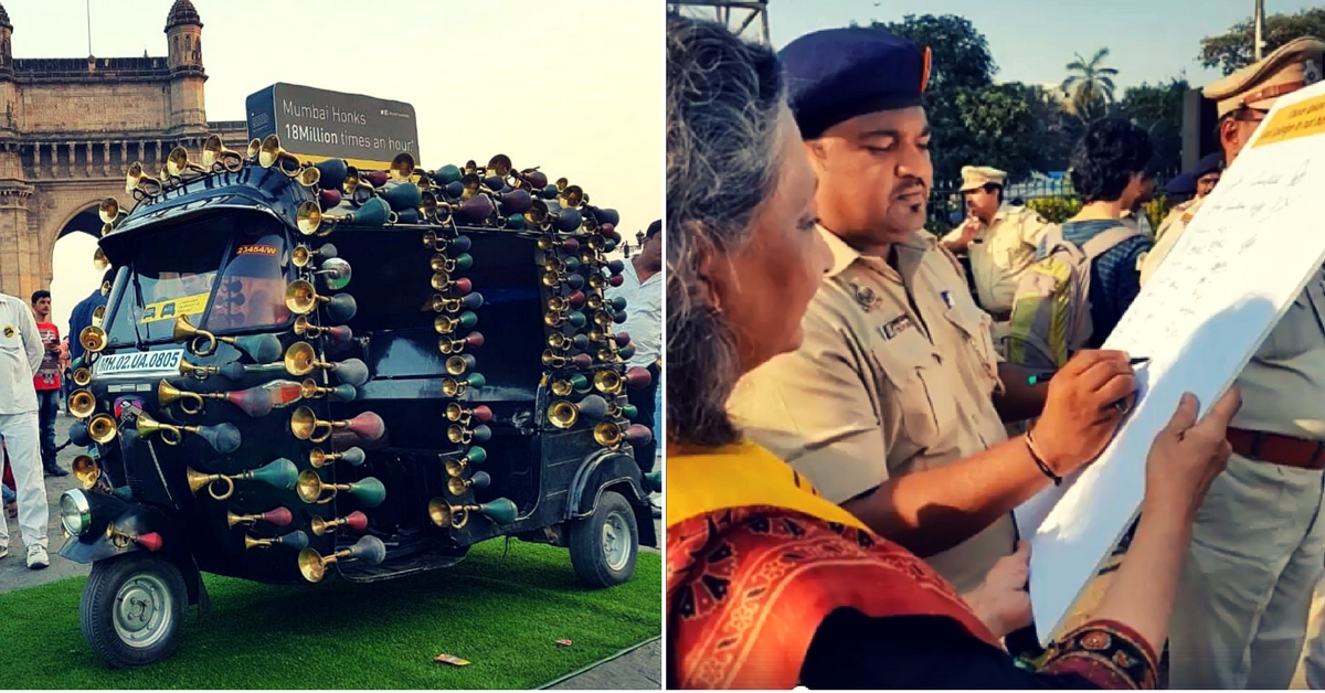 This Unique Auto’s ‘HornVrat’ is Helping Mumbaikars Curb Incessant Honking!