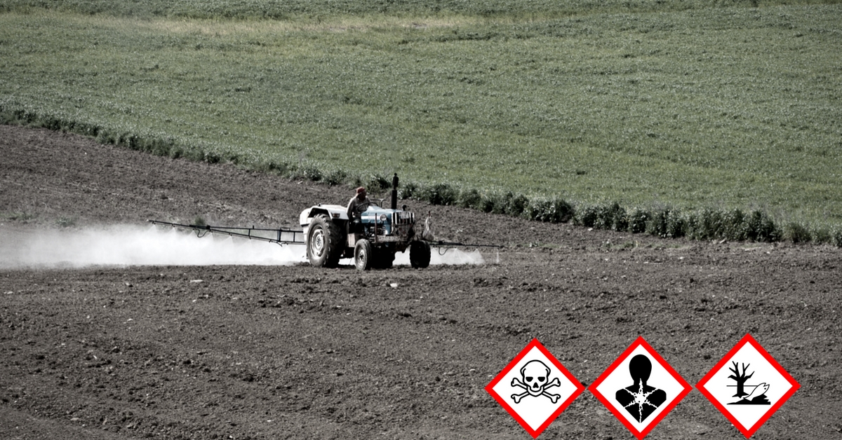 Pesticides usage in fields