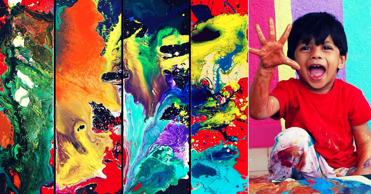 This 4-Year-Old Pune Art Wizard's Work Sells For Thousands of Dollars! This 4-Year-Old Pune Art Wizard's Work Sells For Thousands of Dollars!