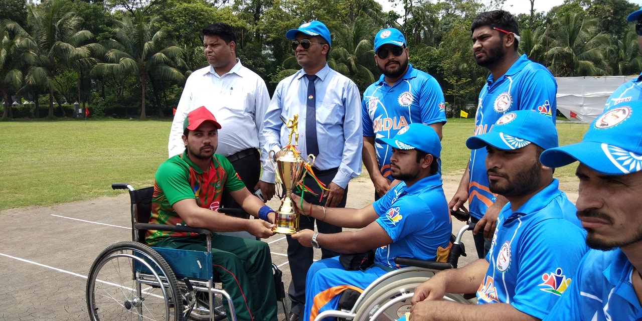 Indian wheelchair cricket team