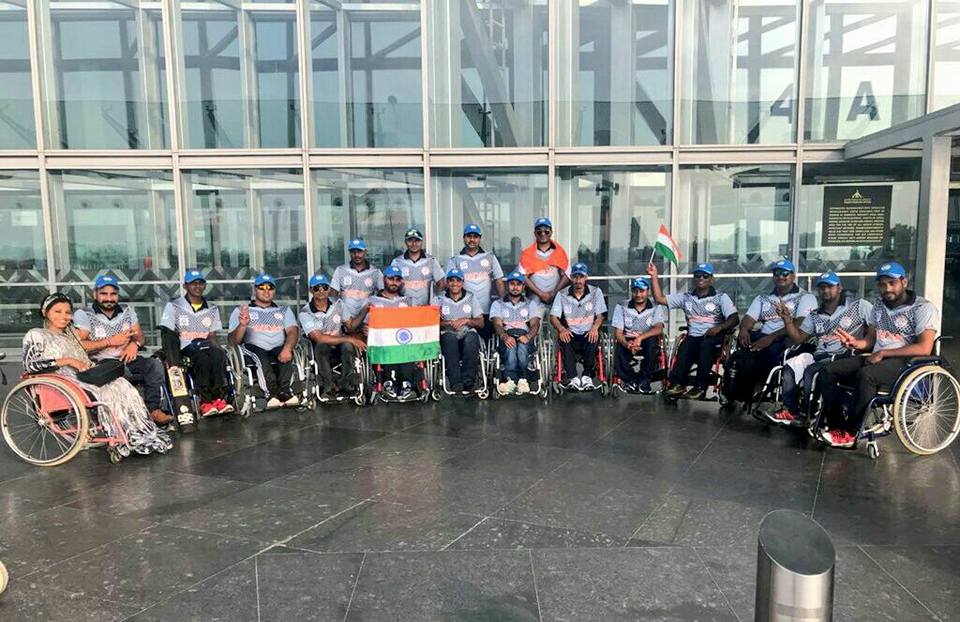 Indian wheelchair cricket team