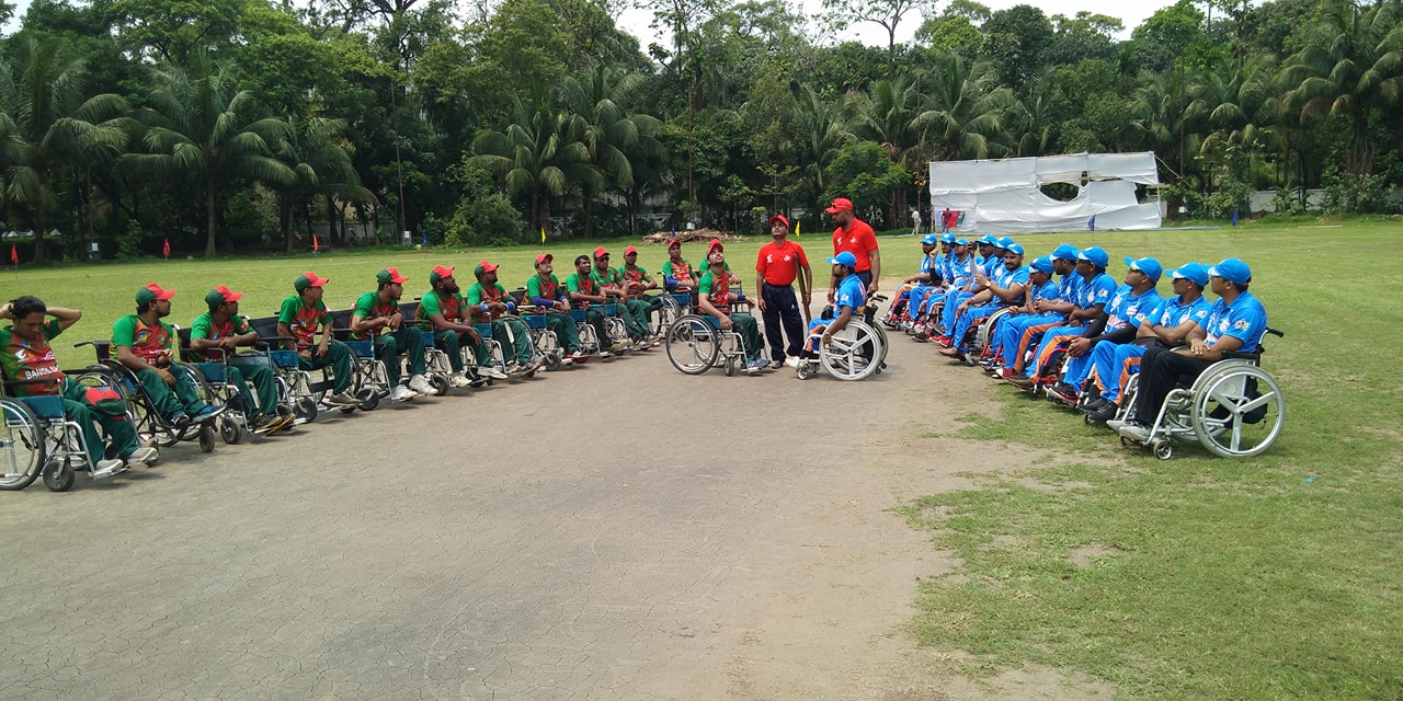 Indian wheelchair cricket team