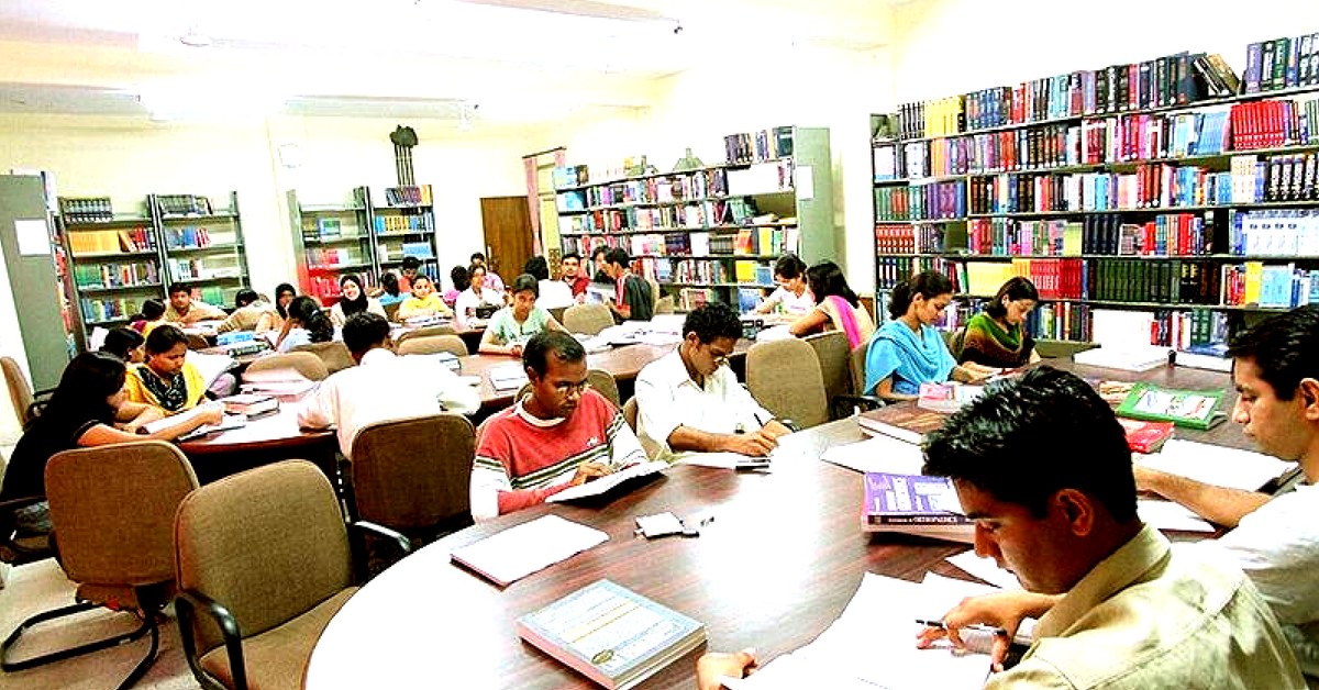 A huge library, stocked with information in multiple formats, is necessary for a sports university in Manipur. Representative image only. Image Courtesy: Dr Deanndamon (Wikimedia Commons.)