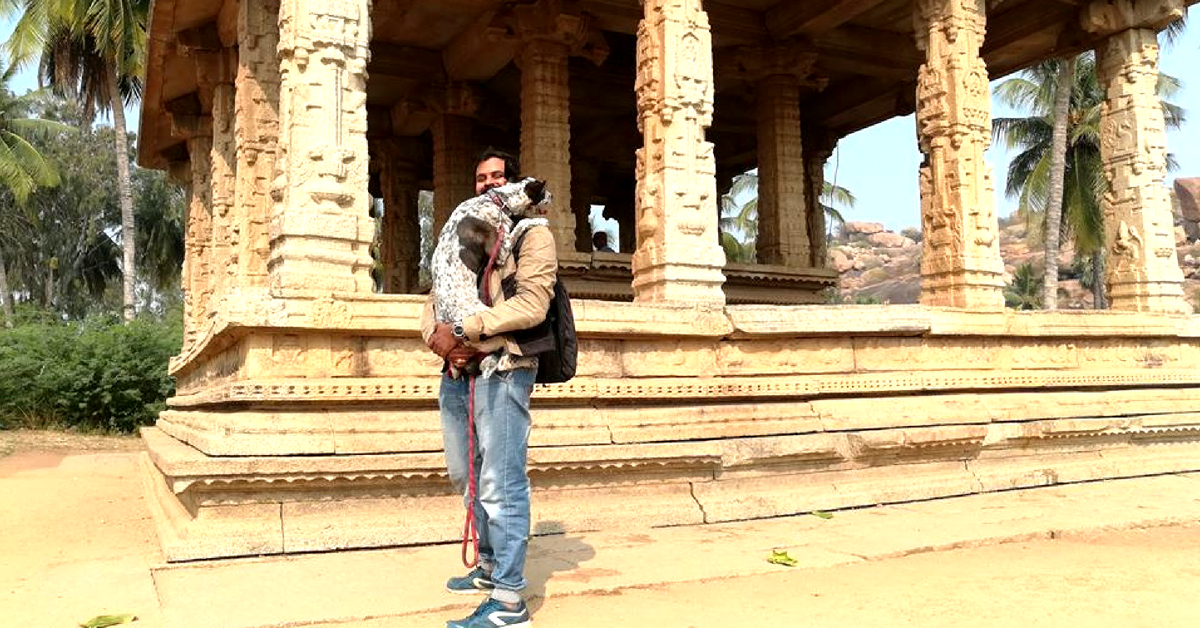 In Pics: This Man Took His Dog Along on a Unique Road Trip Through Karnataka!