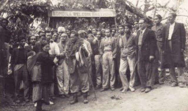 Major Khathing arrives in Bomdila, Arunachal Pradesh. (Source: Claude Arpi) 