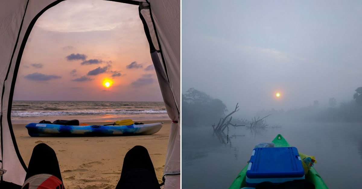 Not just Karnataka, Sushant wants to travel down India's coastline. Image Credit: Kayakboy