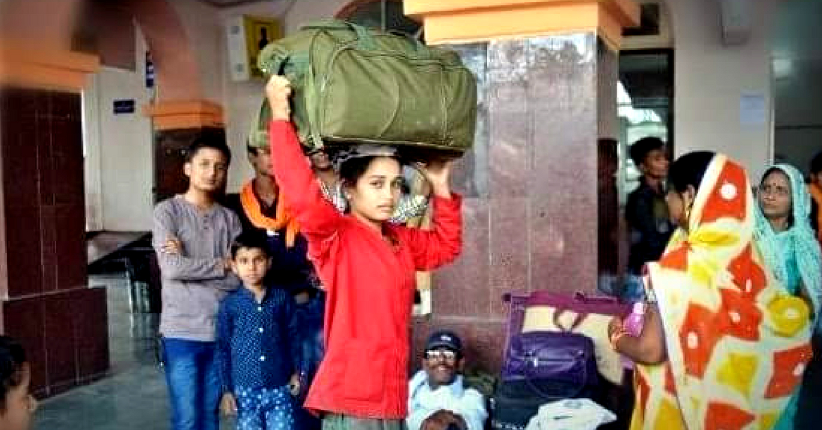 After Husband S Demise Woman Works As Porter In Mp Railway Station